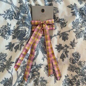 UO plaid hair bow